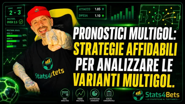 Scommesse Multigol: significato, strategie e metodi d'analisi