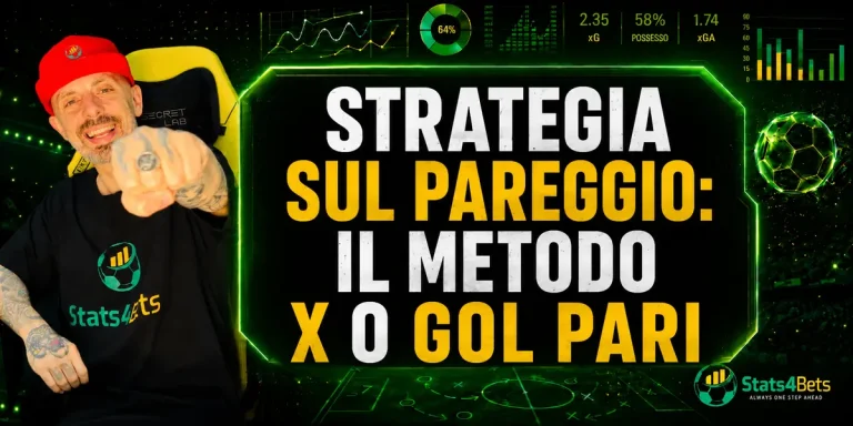 Metodo Pareggio Sicuro: X o Gol Pari
